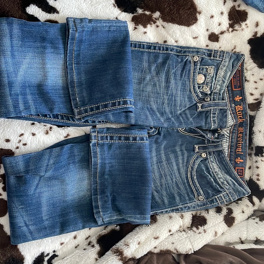 27 Celine boot Rock Revival jeans